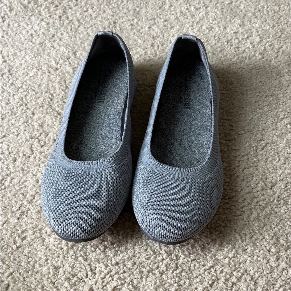 Women's Gray Slip-On Shoes